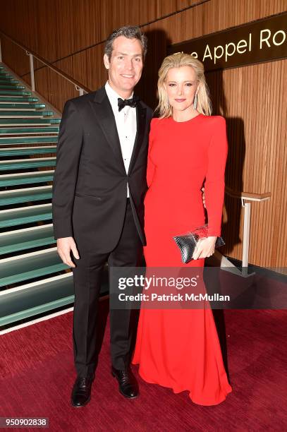 Douglas Brunt and Megyn Kelly attend the 2018 TIME 100 Gala at Jazz at Lincoln Center on April 24, 2018 in New York City.
