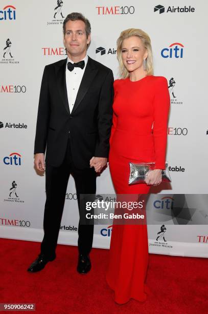 Douglas Brunt and Megyn Kelly attend the 2018 Time 100 Gala at Jazz at Lincoln Center on April 24, 2018 in New York City.