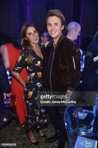 Dori Cooperman and Jonathan Cheban attend City Harvest's 35th Anniversary Gala at Cipriani 42nd Street on April 24, 2018 in New York City.