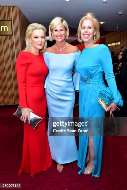 Megyn Kelly, Ann Gobel, and Nancy Gibbs attend the 2018 TIME 100 Gala at Jazz at Lincoln Center on April 24, 2018 in New York City.