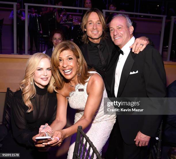 Nicole Kidman, Hoda Kotb, Keith Urban and Joel Schiffman attend the 2018 Time 100 Gala at Jazz at Lincoln Center on April 24, 2018 in New York City.Ê