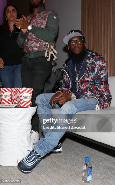 Freeway attends "Think Free" New York screening at universal Records Building on April 24, 2018 in New York City.