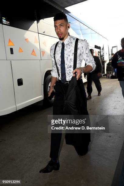 Danny Green Game Five of Round One of the 2018 NBA Playoffs on April 24, 2018 at ORACLE Arena in Oakland, California. NOTE TO USER: User expressly...