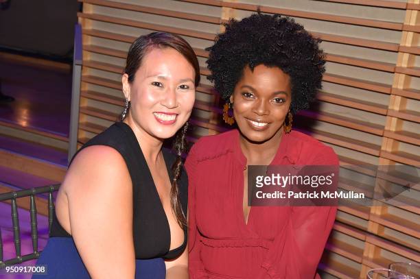 Jessie Lyn and Keri Shahidi attend the 2018 TIME 100 Gala at Jazz at Lincoln Center on April 24, 2018 in New York City.