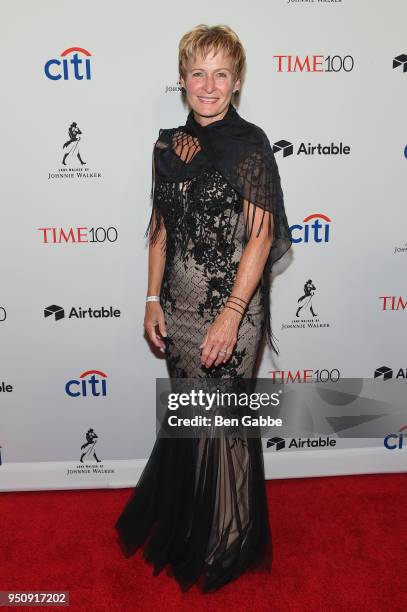 Astronaut Peggy Whitson attends the 2018 Time 100 Gala at Jazz at Lincoln Center on April 24, 2018 in New York City.