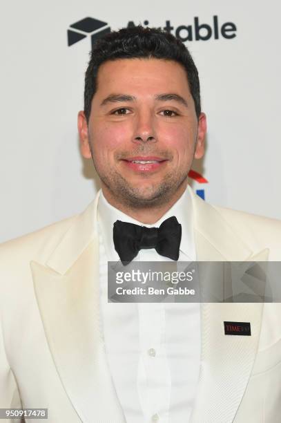 Journalist Ayman Mohyeldin attends the 2018 Time 100 Gala at Jazz at Lincoln Center on April 24, 2018 in New York City.