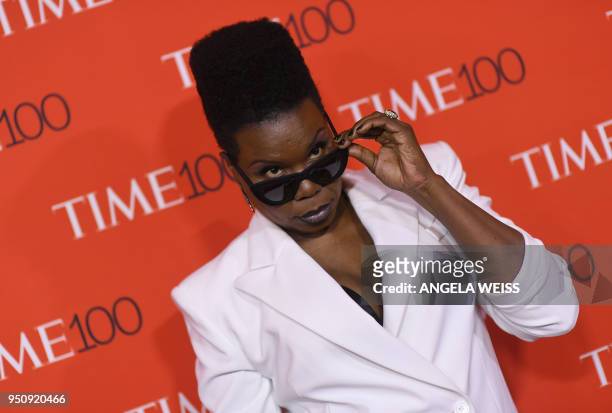Leslie Jones attends the TIME 100 Gala celebrating its annual list of the 100 Most Influential People In The World at Frederick P. Rose Hall, Jazz at...