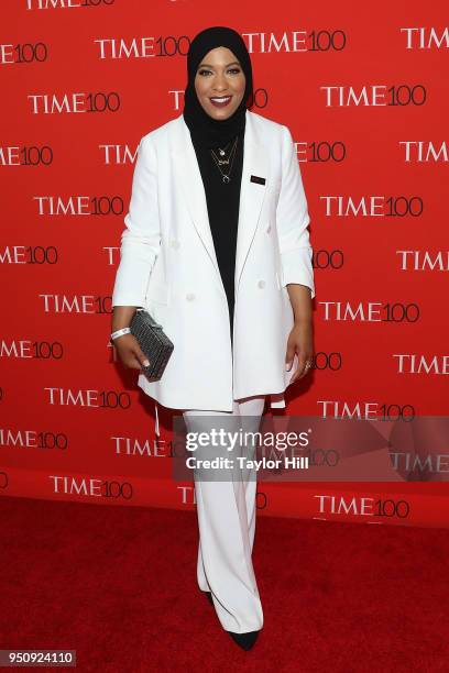 Ibtihaj Muhammad attends the 2018 Time 100 Gala at Frederick P. Rose Hall, Jazz at Lincoln Center on April 24, 2018 in New York City.