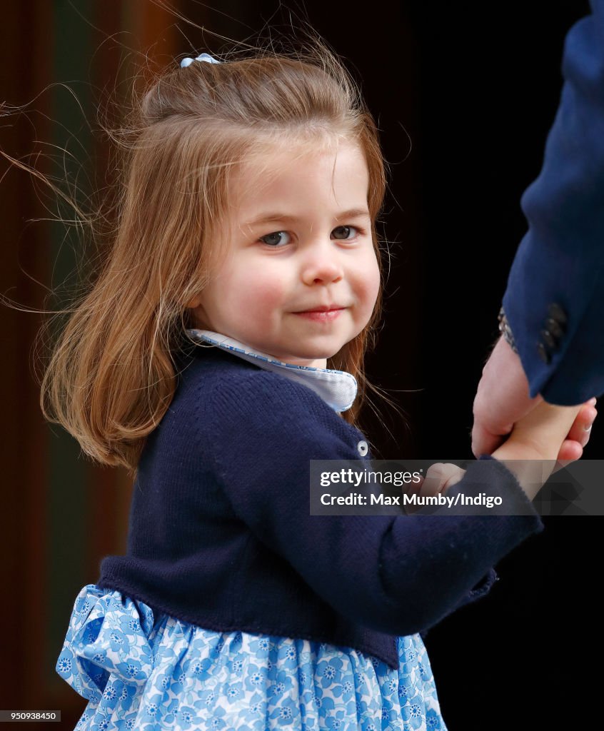 The Duke & Duchess Of Cambridge Depart The Lindo Wing With Their New Son