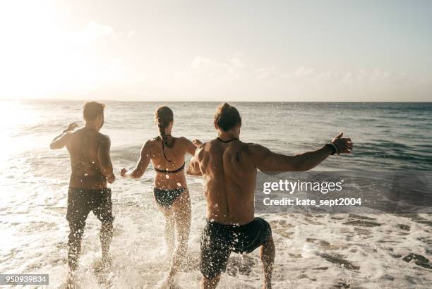 adventure with the gang - dominican republic stock pictures, royalty-free photos & images