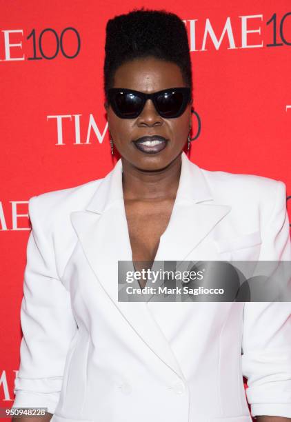 Comedian Leslie Jones attends the 2018 Time 100 Gala at Frederick P. Rose Hall, Jazz at Lincoln Center on April 24, 2018 in New York City.