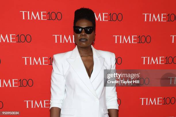 Leslie Jones attends the 2018 Time 100 Gala at Frederick P. Rose Hall, Jazz at Lincoln Center on April 24, 2018 in New York City.