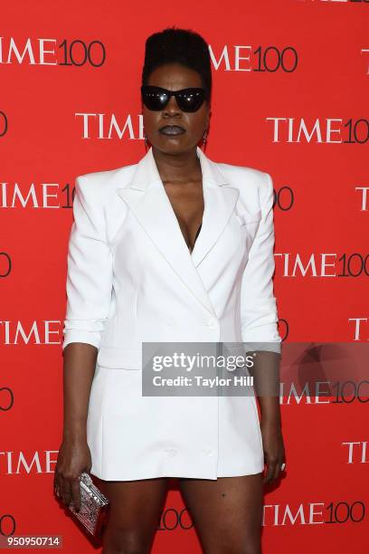 Leslie Jones attends the 2018 Time 100 Gala at Frederick P. Rose Hall, Jazz at Lincoln Center on April 24, 2018 in New York City.