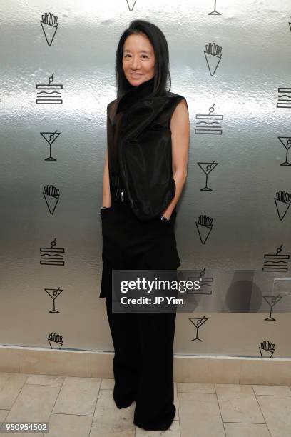 Vera Wang attends Barneys New York and Chef Mark Stausman celebration of The Freds At Barneys New York Cookbook on April 24, 2018 in New York City.