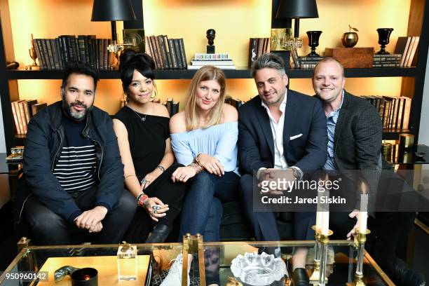 Gabo Arora. Jennifer Tiexiera, Beatrice Fihn, Nathan Brown and Tom Lofthouse attend Tribeca Film Festival World Premiere Party for the Virtual...