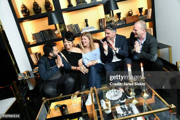 Gabo Arora. Jennifer Tiexiera, Beatrice Fihn, Nathan Brown and Tom Lofthouse attend Tribeca Film Festival World Premiere Party for the Virtual...