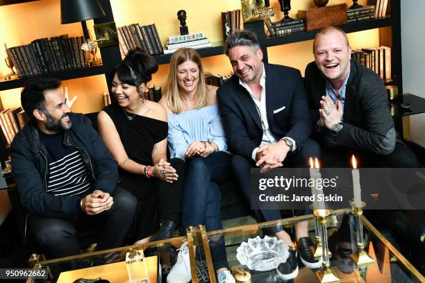 Gabo Arora. Jennifer Tiexiera, Beatrice Fihn, Nathan Brown and Tom Lofthouse attend Tribeca Film Festival World Premiere Party for the Virtual...