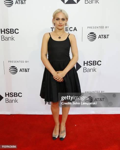 Jemima Kirke attends "All These Small Moments" during the 2018 Tribeca Film Festival at SVA Theater on April 24, 2018 in New York City.