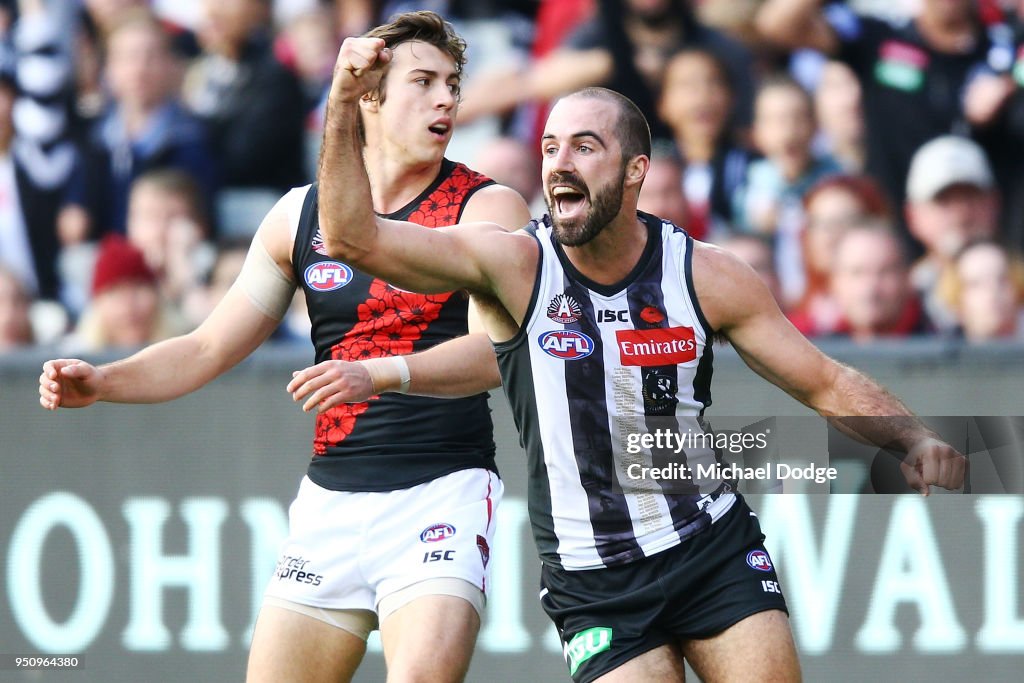 AFL Rd 5 - Collingwood v Essendon