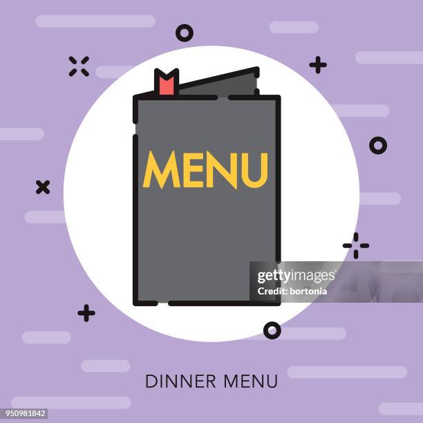 menu open outline wedding icon - proposal document icon stock illustrations