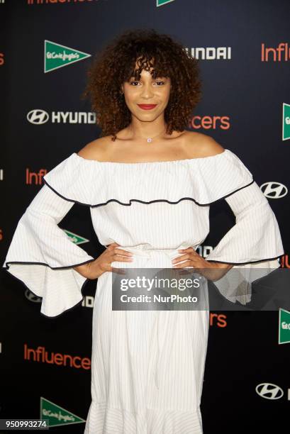 Montse Pla attends the 2018 Influencers Awards in Madrid on 24 April, 2018