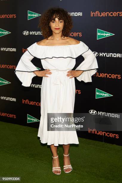 Montse Pla attends the 2018 Influencers Awards in Madrid on 24 April, 2018