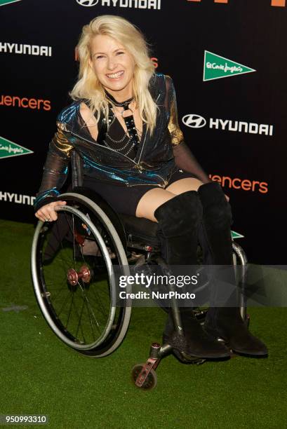 Gema Hassen Bey attends the 2018 Influencers Awards in Madrid on 24 April, 2018