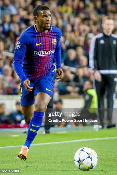 Nelson Cabral Semedo of FC Barcelona in action during the UEFA Champions League 2017-18 quarter-finals match between FC Barcelona and AS Roma at Camp...