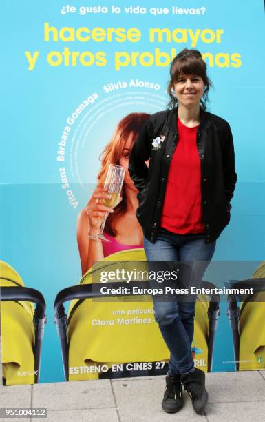 Clara Martinez Lazaro attends the 'Hacerse Mayor Y Otros Problemas' photocall on April 24, 2018 in Madrid, Spain.