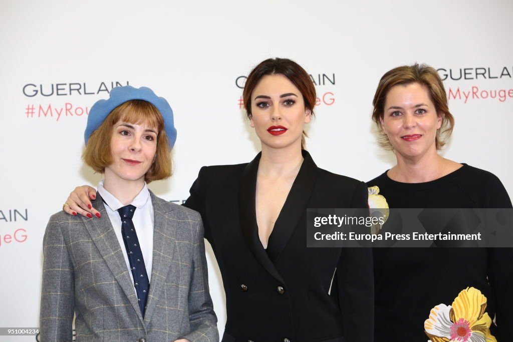 Spanish actress Blanca Suarez and Ines de Leon attend beauty film