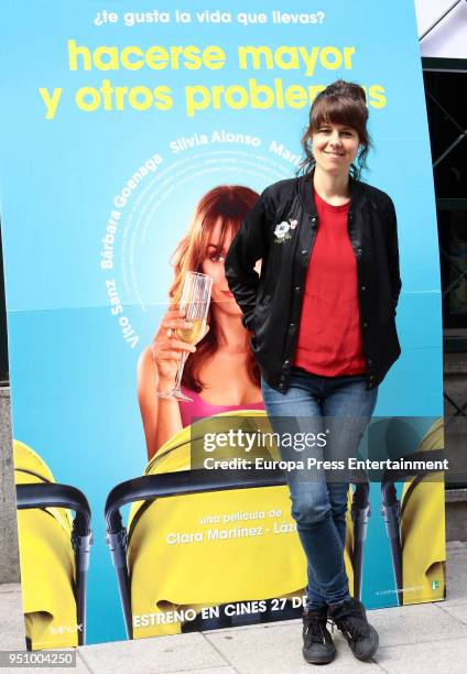 Clara Martinez Lazaro attends the 'Hacerse Mayor Y Otros Problemas' photocall on April 24, 2018 in Madrid, Spain.