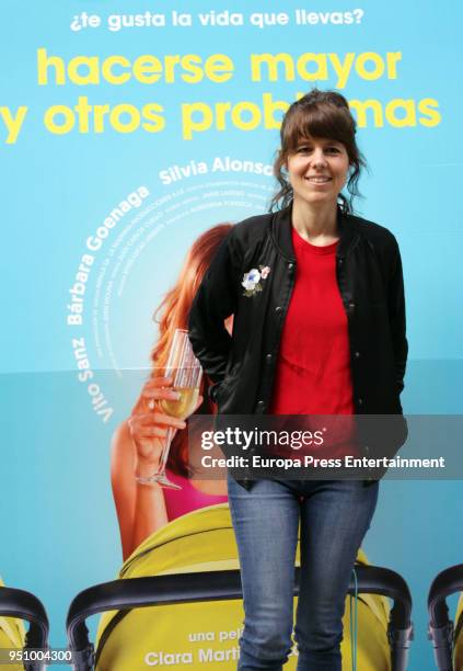Clara Martinez Lazaro attends the 'Hacerse Mayor Y Otros Problemas' photocall on April 24, 2018 in Madrid, Spain.