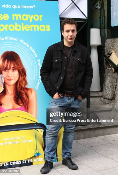 Vito Sanz attends the 'Hacerse Mayor Y Otros Problemas' photocall on April 24, 2018 in Madrid, Spain.