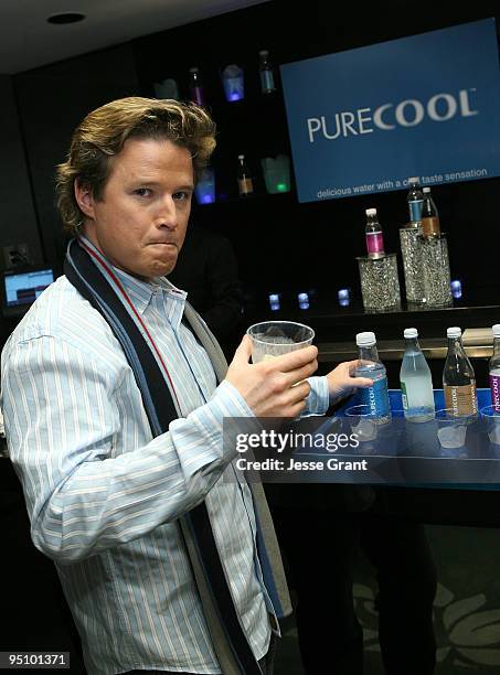 Actor Billy Bush at the Access Hollywood "Stuff You Must..." Lounge Presented by On 3 Productions at Sofitel Hotel on January 11, 2008 in Beverly...