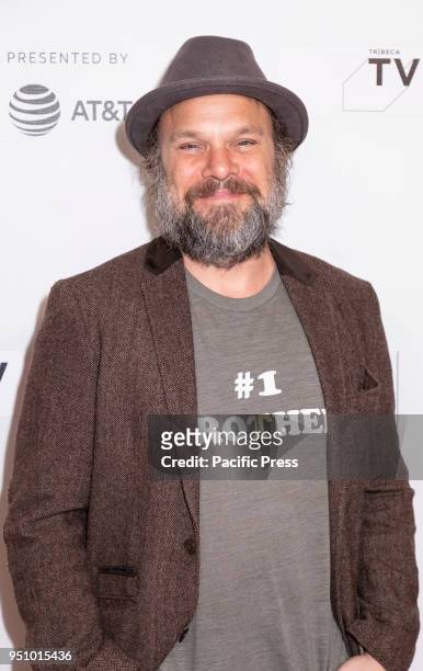 Norbert Leo Butz attends the screening of 'Fabled' at Tribeca TV: Indie Pilots during the 2018 Tribeca Film Festival at Cinepolis Chelsea, Manhattan.