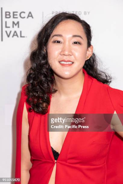 Naomi Ko attends the screeing of 'Nice' at Tribeca TV: Indie Pilots during the 2018 Tribeca Film Festival at Cinepolis Chelsea, Manhattan.