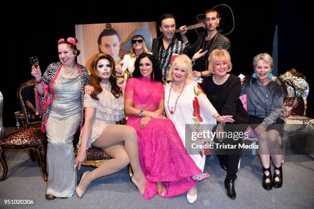 Franziska Traub, Ruda Puda, Rena Bilsbury, Cara Ciutan, Julian F.M. Stoeckel, Stefanie Simon, Felix Hahnsch and Christa Sohnius during the event...