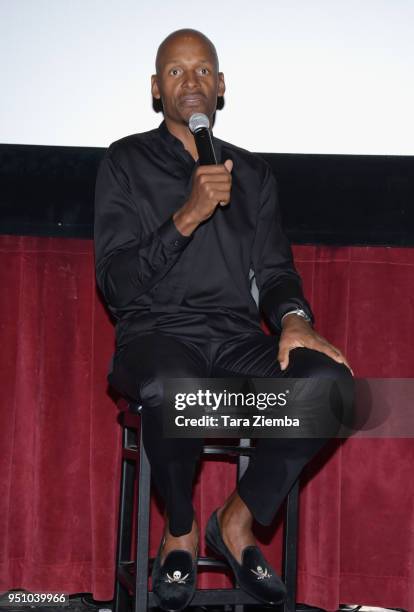 Ray Allen attends his book signing and 20th anniversary screening of Spike Lee's 'He Got Game' at TCL Chinese 6 Theatres on April 24, 2018 in...