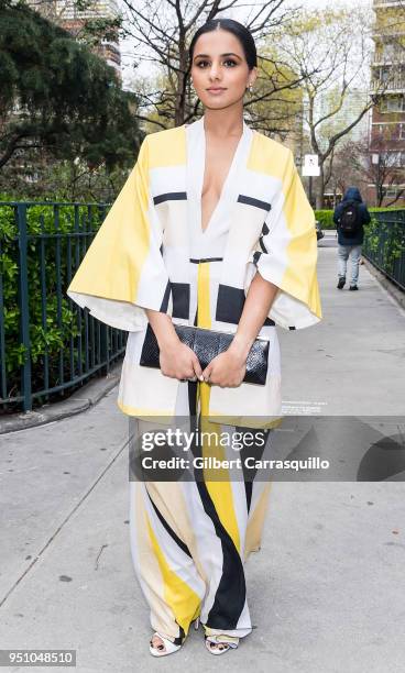 Actress Aparna Brielle arriving to the screening of 'All These Small Moments' during the 2018 Tribeca Film Festival at SVA Theatre on April 24, 2018...