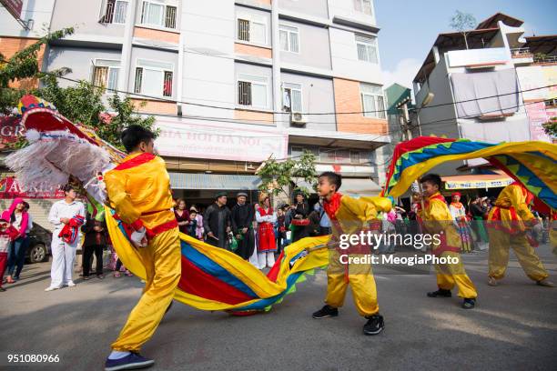 colorful festival in spring - tet - fotografias e filmes do acervo