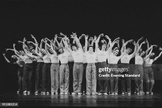 The 'Ballet Theatre Contemporain' company performing at the Sadler's Wells Theatre, London, UK, 24th February 1978.