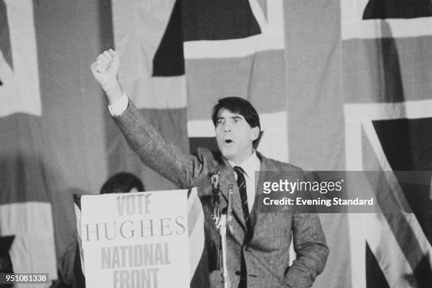 British politician Andrew Fountaine , National Front candidate in the Norwich South constituency, UK, 28th February 1978.