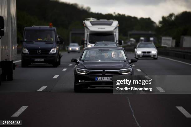 Continental AG Demonstrate "Cruising Chauffeur" Automated Driving On..., News Photo