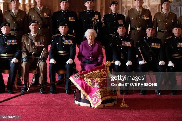 BRITAIN-ROYALS-MILITARY, News Photo