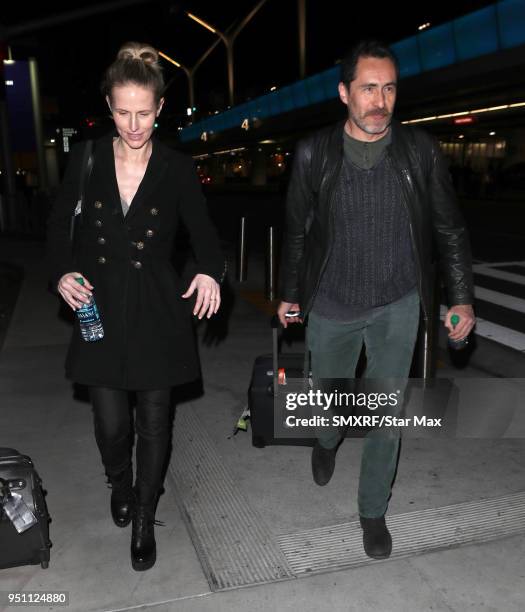 Demian Bichir is seen on April 24, 2018 in Los Angeles, CA.