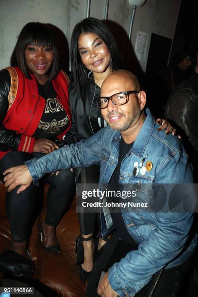 Bevy Smith, Misa Hylton, and Emil Wilbekin attend MCM The Remix: Women In Hip Hop at Public Arts on April 24, 2018 in New York City.