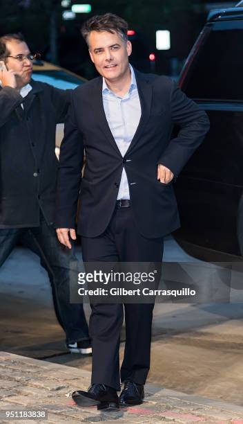 Film director Sebastian Lelio arriving to the 'Disobedience' premiere during the 2018 Tribeca Film Festival at BMCC Tribeca PAC on April 24, 2018 in...
