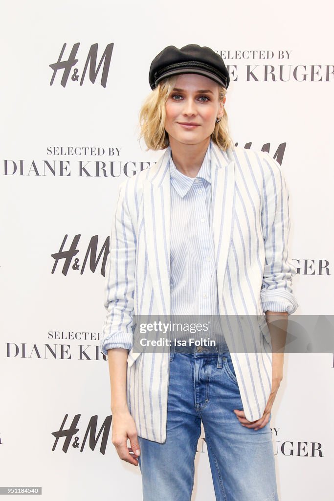 'H&M Selected by Diane Kruger' Collection Launch In Berlin