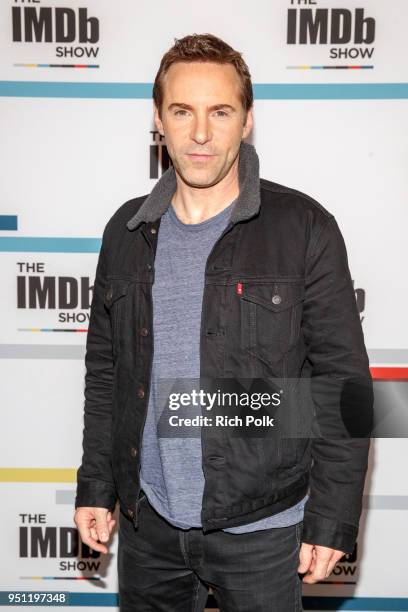 Alessandro Nivola visits 'The IMDb Show' on April 17, 2018 in Studio City, California. This episode of 'The IMDb Show' airs on April 25, 2018.