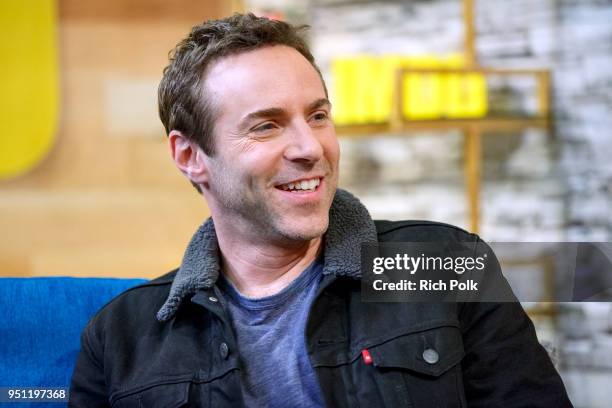 Alessandro Nivola visits 'The IMDb Show' on April 17, 2018 in Studio City, California. This episode of 'The IMDb Show' airs on April 25, 2018.